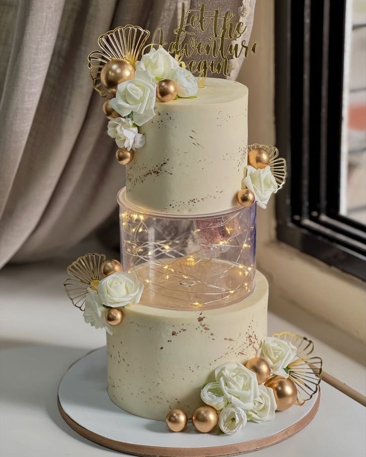 Your finished Tower cake